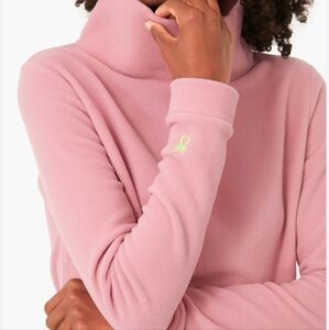 Pink Turtleneck Sweater